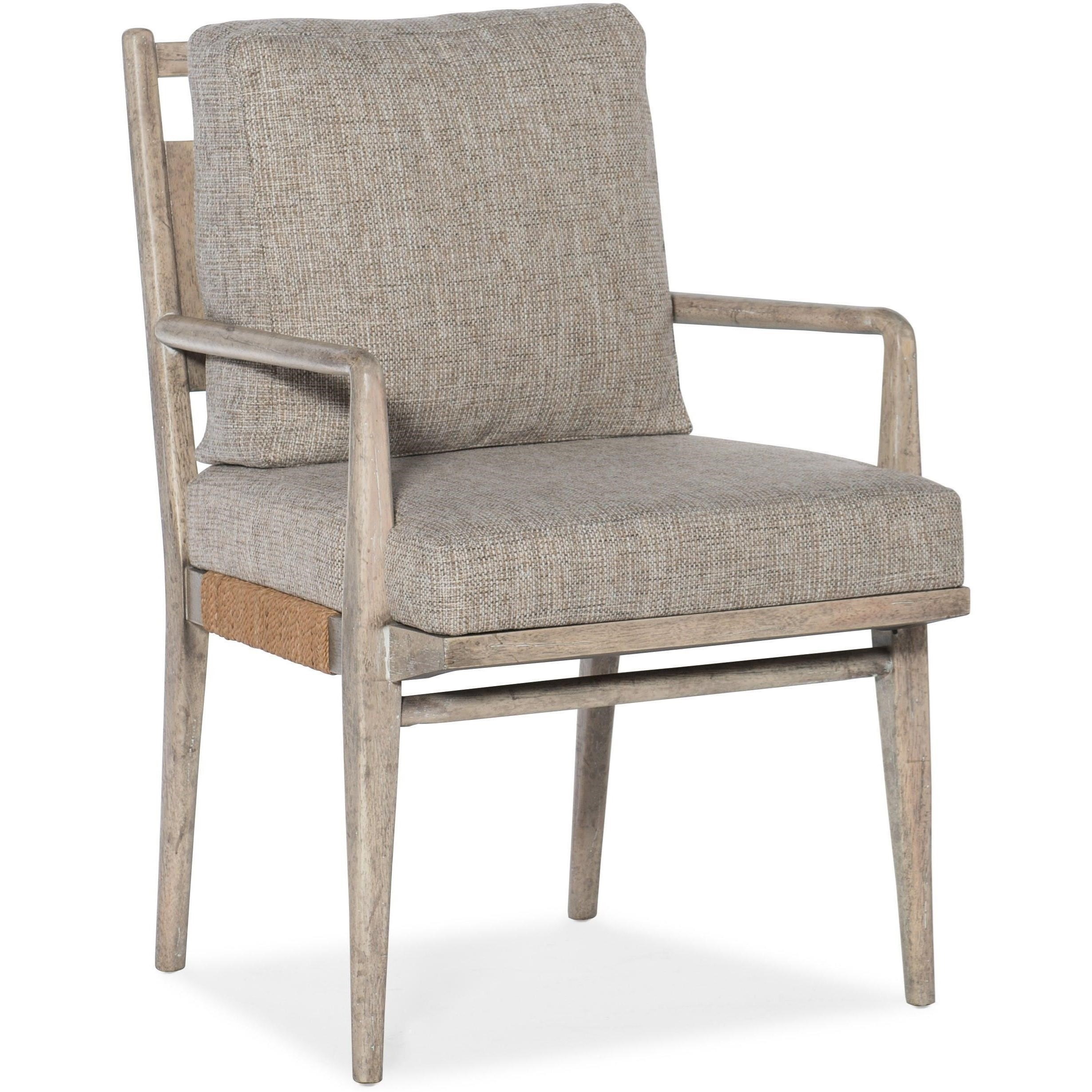 Hooker Furniture American LifeAmani Upholstered Arm Chair with Rope